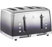 Russell Hobbs 4 Slice Eclipse Toaster with faster toasting technology (Independent slots, Lift & look, 6 Browning levels, Frozen/Cancel/Reheat with indicator lights, 850W, Midnight Blue) 25141