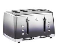 Russell Hobbs 4 Slice Eclipse Toaster with faster toasting technology (Independent slots, Lift & look, 6 Browning levels, Frozen/Cancel/Reheat with