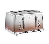 Russell Hobbs 4 Slice Eclipse Toaster with faster toasting technology (Independent slots, Lift & look, 6 Browning levels, Frozen/Cancel/Reheat with