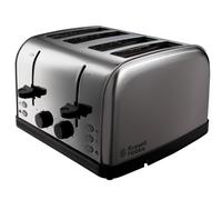 Russell Hobbs 4 Slice Toaster (High lift feature, 7 Browning levels, Frozen/Cancel/Reheat function, Red indicator lights, Removable crumb tray, 850W,