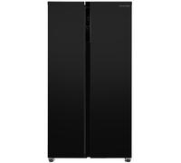 Russell Hobbs American Fridge Freezer - Black - E Rated