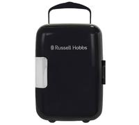 Russell Hobbs 4L Mini Cooler For Makeup, Drinks, Cosmetics In Black Black