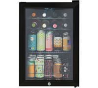 Russell Hobbs 62L Drinks Fridge Lockable, LED Light, 20-Bottle Capacity