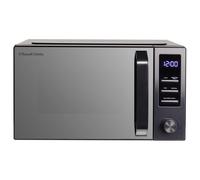 Russell Hobbs Digital Microwave 23 Litre 900W Dark Steel with 8 Auto Cook Menus & Defrost Function, 5 Power Levels, Integrated Timer, Mirror Door & Easy Clean RHM2372DS