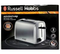Russell Hobbs 24080 Adventure 2-Slice Toaster, Brushed & Polished Stainless Steel, Lift & Look, Perfectoast, C-24080