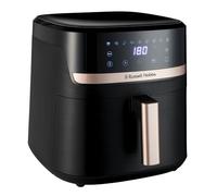 Russell Hobbs Air Fryer 8.3L, 9 in 1 Digital Airfryer, Air Fry, Bake, Roast, Grill, Keep Warm, 40-200℃ Temperature Range, Oil Free Cooking, Dishwasher Safe Attachments, 1800W
