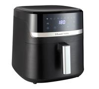 Russell Hobbs Air Fryer [8.3L,Max 200℃, 1800W] (9 Programs, Oil Free Cooking, Rapid Air Technology, Touchscreen, Auto Shut-Off, Keep warm, Roast, Bake, Grill, Dishwasher safe parts) Satisfry 27632