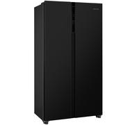 Russell Hobbs American Fridge Freezer Freestanding 90cm Wide Black RH90AFF201B [EEK: E]