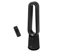 Russell Hobbs Bladeless Electric Heater & Cooling Fan 2000W with Remote Control in Black, 10 Fan Speeds & 4 Modes, Hot & Cool with Touch Control, and LED Display, 8-hour Timer, RHBHC2030B