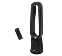 Russell Hobbs Bladeless Electric Heater & Cooling Fan 2000W with Remote Control in Black, 10 Fan Speeds & 4 Modes, Hot & Cool with Touch Control, and LED Display, 8-hour Timer, RHBHC2030B