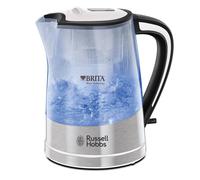 Russell Hobbs Brita Filter Purity 1.5L, Fast boil 3KW Electric Cordless Kettle for cleaner, clearer water (Brita Maxtr Cartridge inc with