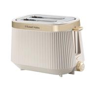 RUSSELL HOBBS Bronte 26761 2-Slice Toaster - Stone, Cream