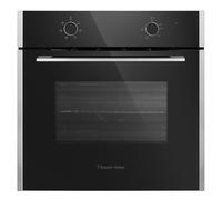 Russell Hobbs Built-in 70L Multifunctional Electric Fan Oven in Black, 60cm Wide, With 6 Functions, Single Grill, Defrost, Convection heating, Easy-Clean Interior, RHFEO7006BS