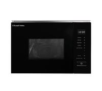 Russell Hobbs Built in 20 Litre Touch Control Digital Microwave with Grill, Defrost Setting, 5 Power Levels, 8 Autocook Settings, Black, 1 Year Guarantee RHBM2002B