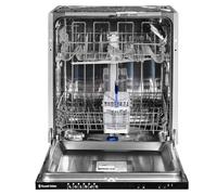 Russell Hobbs Built-In Dishwasher, Class D, 13 Place Settings, 6 Wash Programs, 19-Hour Delay Start, Half Load Function, Auto Door Release and Info LED, RH60BIDW01D2