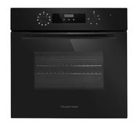 Russell Hobbs Built-in Electric Oven 70L in Matte Black with 6 Functions, Double-Glazed Door & Dial Controls, A Energy Rating, Grill Function, LED Clock & Timer, Easy-Clean Interior, RHEO7009MB