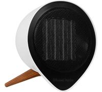 Russell Hobbs Ceramic Heater Mini Tripod 1.5kW White Scandi Wood RHMCH1009-SCA