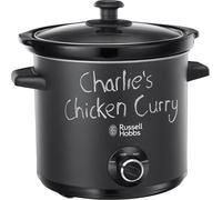 Russell Hobbs 3.5 Litres Chalk Board Slow Cooker Black