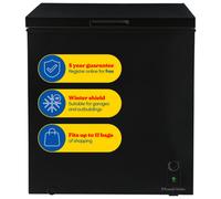 Russell Hobbs Chest Freezer 198L Freestanding Black With 5 Year Guarantee Rh198Cf0E1B