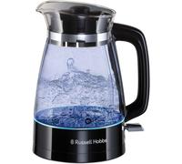 Russell Hobbs 26080 1.7L 3000W Classic Glass Kettle, Blue Internal Light