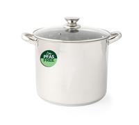 Russell Hobbs Classic 26cm Stockpot - 11.5L Stainless Steel with Glass Lid