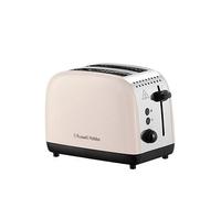 Russell Hobbs 2 Slice Toaster [Fast Toasting, Frozen/Cancel/Reheat Functions with Lift & Look] Classics Jasmine (Longer slots, High lift lever, Crumb tray, Cord storage) 26930