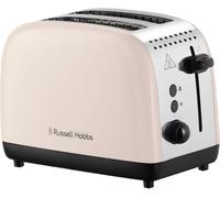 Russell Hobbs 2 Slice Toaster [Fast Toasting, Frozen/Cancel/Reheat Functions with Lift & Look] Classics Jasmine (Longer slots, High lift lever, Crumb tray, Cord storage) 26930