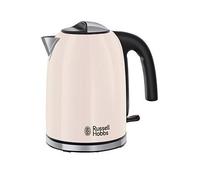 Russell Hobbs Electric Kettle [1.7L, 3000W, Stainless Steel] Classics Jasmine (removable Anti-scale filter, 360° base, Boil just Enough, Perfect pour spout, external water level indicator) 28510
