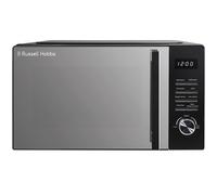 Russell Hobbs Black Microwave 23 Litre 900W Microwave, 3-in-1 1000W Grill and 1700W Oven, 5 Power Levels, 10 Autocook Settings including Defrost, RHM2366B