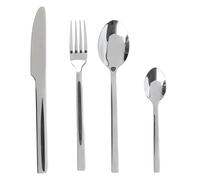 Russell Hobbs COMBO-8304A 48-Piece Deluxe Vermont Cutlery Set, Dinnerware for 12 People, Quality Stainless Steel Silverware, Elegant Flatware, Perfect for New Homeowners, 15 Year Guarantee