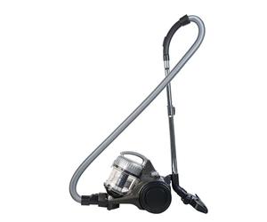 Russell Hobbs® Compact XS Bagless Cylinder Vacuum Cleaner Lightweight 700W, 1.5L, Grey & Silver, Triple Filtration, for Hard floor, Carpet & Car, 3-in-1 Tool, 2 Year Guarantee RHCV1611