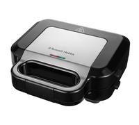 Russell Hobbs, Creations 3 in 1 Sandwich Maker, Black & Silver, 820W, 26810