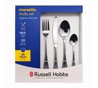 Russell Hobbs Cutlery Stainless Steel Kitchen Dining Table Dinner Cutlery Set