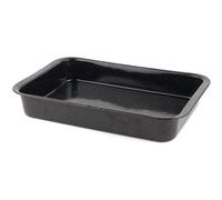Russell Hobbs CW12611 Romano Vitreous Enamel Roaster, 36 cm, Black