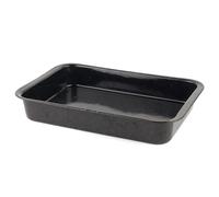 Russell Hobbs CW12611 Romano Vitreous Enamel Roaster - Durable, Dishwasher Safe, Casserole Tray, Rectangular Roasting Tin for Vegetables and Meat, Oven Safe Up to 230°/ Gas Mark 8, 36 x 25 x 4 cm