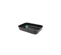 Russell Hobbs Deep Roasting Pan Oven Tray Vitreous Enamel 42 cm Roaster Black