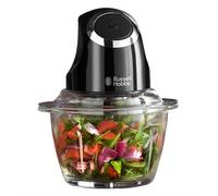 Russell Hobbs Desire Electric Fruit & Vegetable Mini Chopper, 1L glass bowl w...
