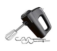 Russell Hobbs Desire Electric Hand Mixer with 5 speeds & turbo setting, 2 chrome plated beaters & 2 chrome plated dough hooks inc, all dishwasher safe, Easy release button, 350W, 24672