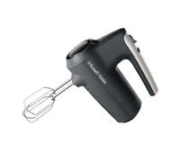 Russell Hobbs Hand Mixer (Electric whisk for baking, 5 Speeds + Turbo Mode, Dishwasher safe chrome beaters & dough hooks, Bowl & heel rest feature, 350W peak power) Desire Matte Charcoal 27151