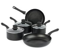Russell Hobbs Diamond Stone 5 Piece Aluminium Saucepan Set