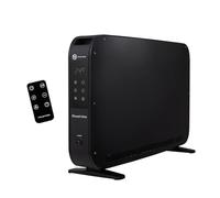 Russell Hobbs Digital Convection Heater 2000W Electric Turbo Fan Black, Adjustable Thermostat with 3 Heat Settings, Overheat Protection, 24hr Auto Timer, Remote Control RHCVHTF2004B