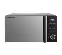 Russell Hobbs Digital Microwave 17l 700W in Black, with 10 Power Levels, 8 Auto-Cook Menus, Defrost & Reheat Function, Button Controls, 95-Minute Timer, Child Lock, RHM1736B