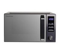 Russell Hobbs Digital Microwave 23 Litre 900W Dark Steel with 8 Auto Cook Menus & Defrost Function, 5 Power Levels, Integrated Timer, Mirror Door &