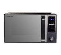 Russell Hobbs Digital Microwave 23 Litre 900W Dark Steel with 8 Auto Cook Menus & Defrost Function, 5 Power Levels, Integrated Timer, Mirror Door & Easy Clean RHM2372DS