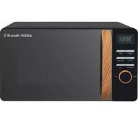 RUSSELL HOBBS RHM1727RG Compact Solo Microwave - Black & Rose Gold, Black