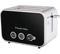 RUSSELL HOBBS Distinctions 2-Slice Toaster - Black, Black