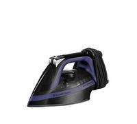 Russell Hobbs Steam Iron [2400W, 200g extra steam boost] EasyStore Pro (opt. temperature for all fabrics, space-saving cable storage, ceramic soleplate, self-cleaning, anti-limescale) 26731