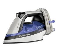 Russell Hobbs Steam Iron, Ceramic Soleplate, 2400W, 180g Extra Steam Boost