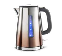 Russell Hobbs Eclipse Stainless Steel & Copper Sunset Ombre 1.7L Electric Cordless Kettle (Quiet & Fast Boil 3KW, Removable washable anti-scale