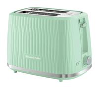 Russell Hobbs Eden 2 Slice Toaster (6 Browning settings, High lift feature, Frozen, reheat, cancel functions, Removable crumb tray 800W, Pistachio)